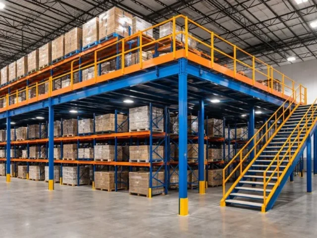 How Mezzanine Racks Improve Material Handling