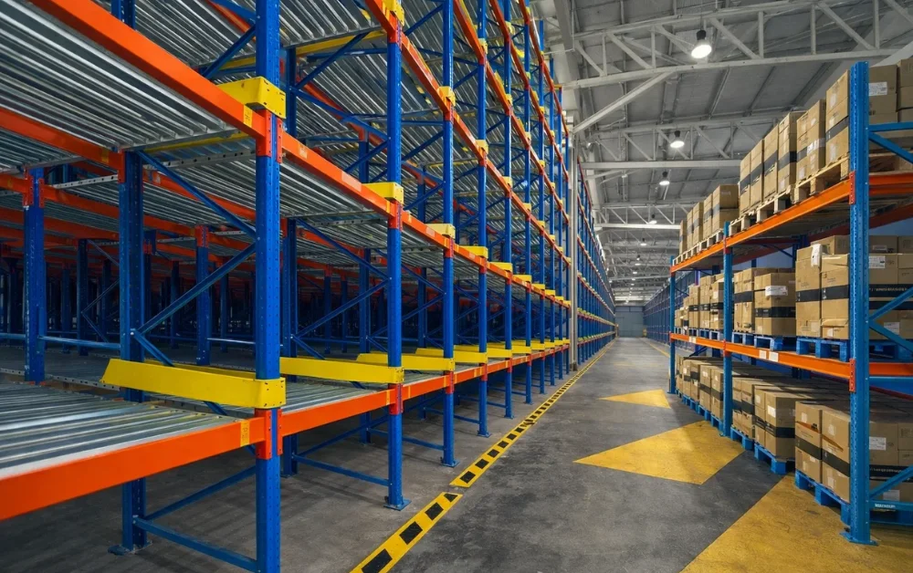 Multi-Tier Racking for Vertical Space Utilization