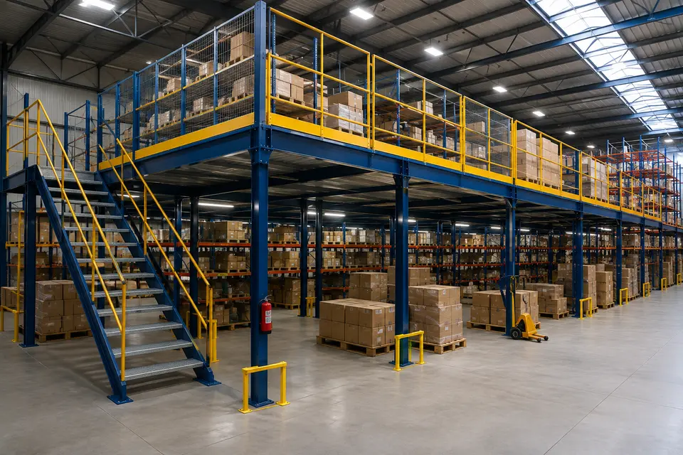 Mezzanine Racking Systems: Maximize Warehouse Space