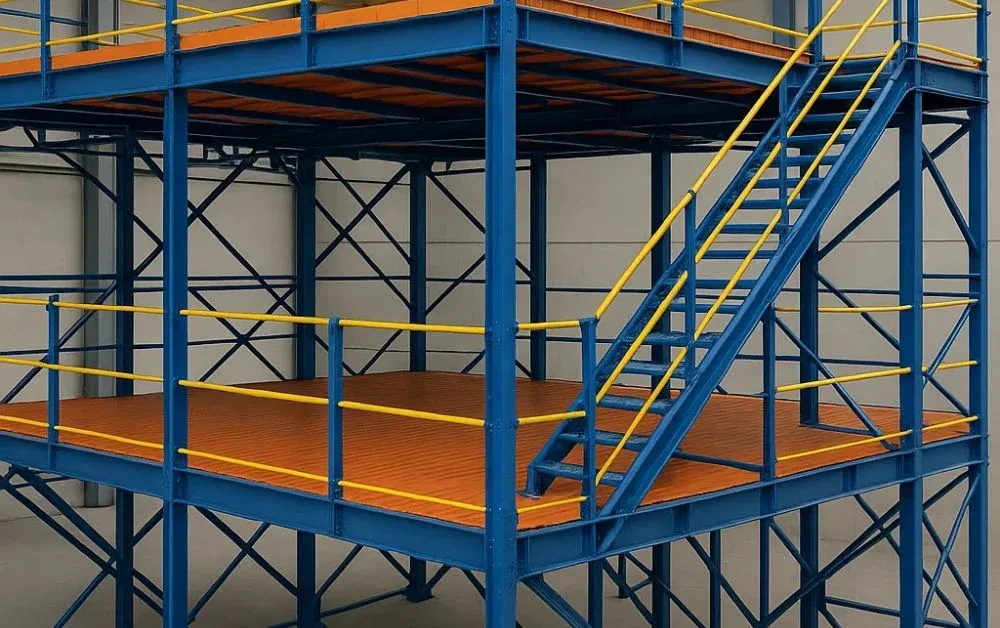 What is a mezzanine racking system? 