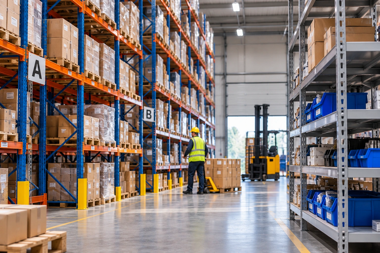 Warehouse Racking and Shelving Suppliers UAE | Stormat System